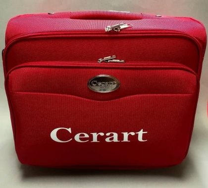 Cerart - Куфар - червен, бордо, черен