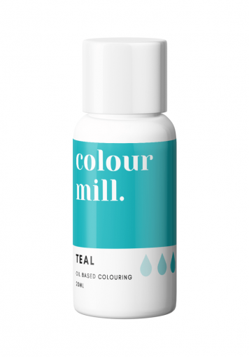 Colour Mill  TEAL oil based concentrated icing colouring 20ml
