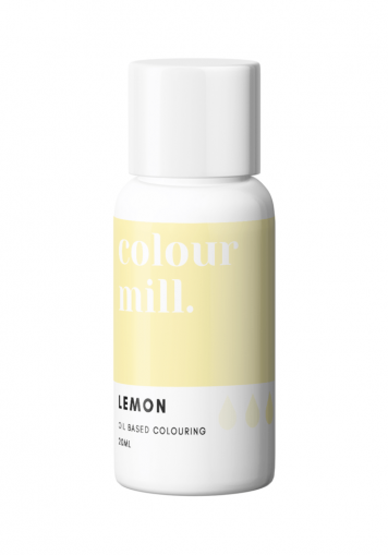 Colour Mill  LEMON oil based concentrated icing colouring 20ml