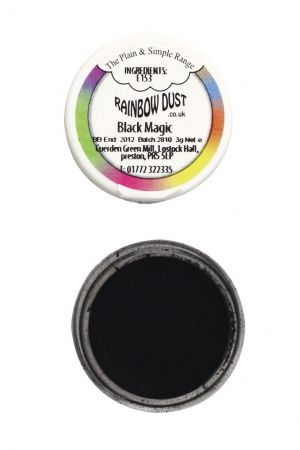 Rainbow Dust Plain - прахообразна боя - ЧЕРНА МАГИЯ / Black Magic