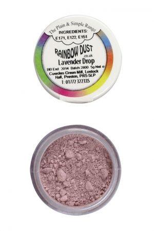 Rainbow Dust Plain and Simple Dust Colouring - Lavender Drop