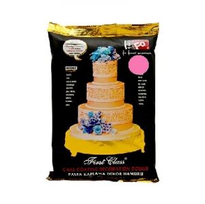 FO First Class Coating Dough  PINK - 1kg.
