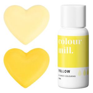Colour Mill  YELLOW oil based concentrated icing colouring 20ml