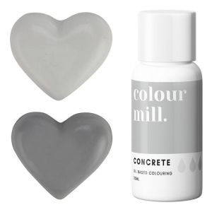 Colour Mill  CONCRETE oil based concentrated icing colouring 20ml