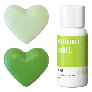 Colour Mill  LIME oil based concentrated icing colouring 20ml