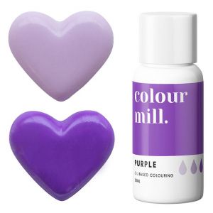 Colour Mill PURPLE oil based concentrated icing colouring 20ml