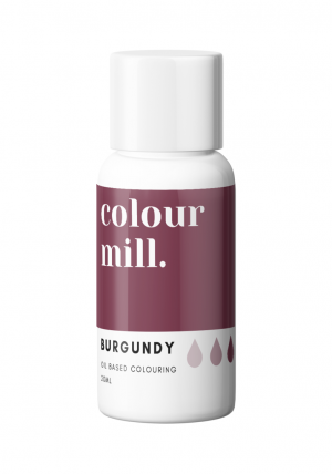 Colour Mill BURGUNDY  oil based concentrated icing colouring 20ml