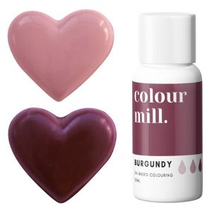 Colour Mill BURGUNDY  oil based concentrated icing colouring 20ml