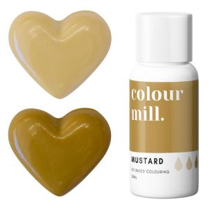Colour Mill MUSTARD  oil based concentrated icing colouring 20ml