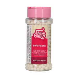 FunCakes Sugar Pearls Medium White