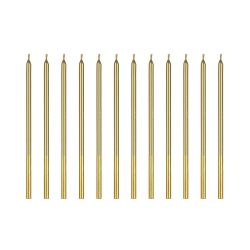 BIRTHDAY CANDLE TALL GOLD