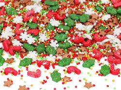 CM Basics Sprinkles Under the mistletoe 80g