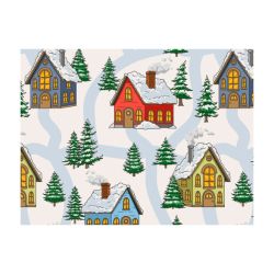 Decora Kутия за бисквитки СНЕЖЕН ПЕЙЗАЖ