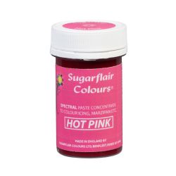 Sugarflair Paste Colour  - концентрирана боя ГОРЕЩО РОЗОВО - HOT PINK 