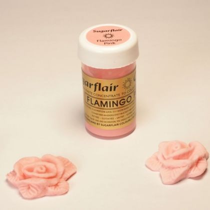 Sugarflair Paste Colour  - концентрирана боя РОЗОВО ФЛАМИНГО - FLAMINGO PINK - 25 гр.