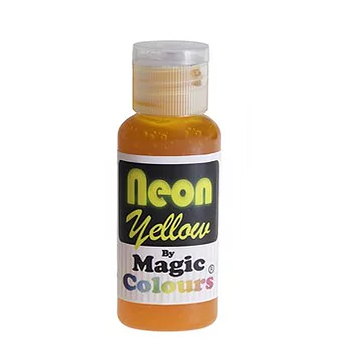 Magic Colours GEL - Neon Colours -  концентриран неонов гелов оцветител ЖЪЛТО - Yellow 32g