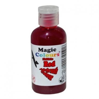 Magic Colours боя за въздушна четка - ЧЕРВЕН - Red 55ml