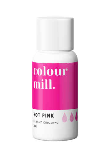 Colour Mill - концентриран оцветител на маслена основа ГОРЕЩО РОЗОВ - HOT PINK - 20 ml