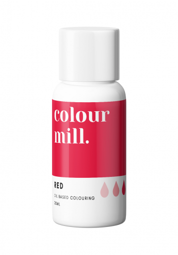 Colour Mill - концентриран оцветител на маслена основа ЧЕРВЕН - RED - 20 ml