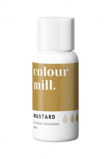Colour Mill - концентриран оцветител на маслена основа ГОРЧИЦА - MUSTARD - 20 ml