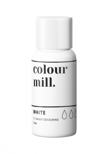 Colour Mill - концентриран оцветител на маслена основа БЯЛО - WHITE - 20 ml