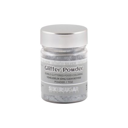 SekerSugar - Gliter Silver - 10 гр