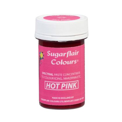 Sugarflair Paste Colour  - концентрирана боя ГОРЕЩО РОЗОВО - HOT PINK 
