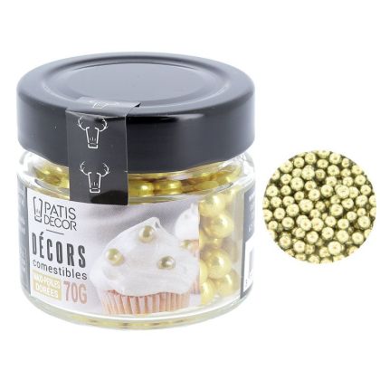 PATISDECOR - Хрупкави златни перли 