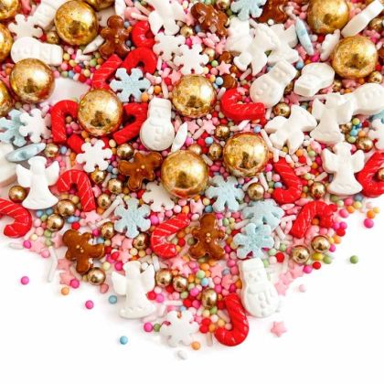 HappySprinkles ЗАХАРНА ПОРЪСКА  - ЧЕСТИТА КОЛЕДА - OH HAPPY XMAS