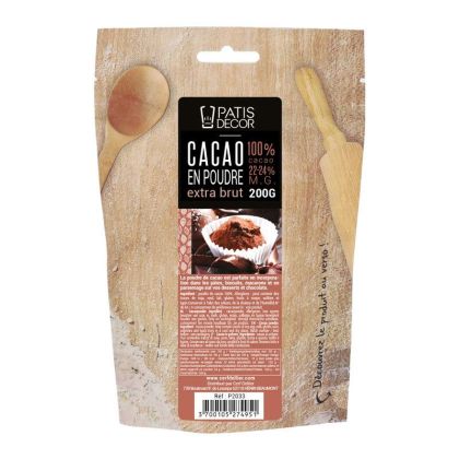PATISDECOR - Екстра сурово какао на прах