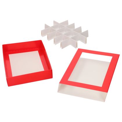 FunCakes Treat & Letter Box Red/White