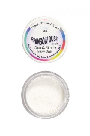 Rainbow Dust Plain and Simple Dust Colouring - Snow Drift
