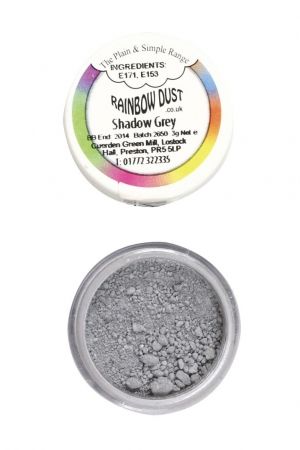 Rainbow Dust Plain and Simple Dust Colouring - Shadow Grey