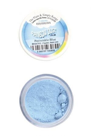Rainbow Dust Plain - прахообразна боя - СВЕТЛО СИНЬО / Periwinkle Blue