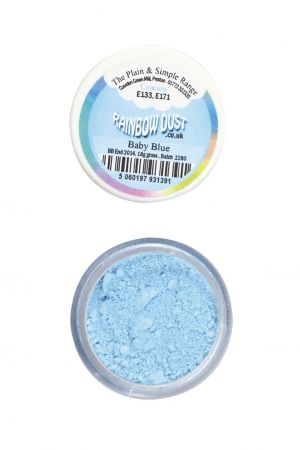 Rainbow Dust Plain - прахообразна боя - БЕБЕШКО СИН / Baby Blue