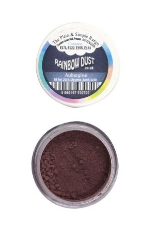 Rainbow Dust Plain - прахообразна боя - ПАТЛАДЖАН / Aubergine