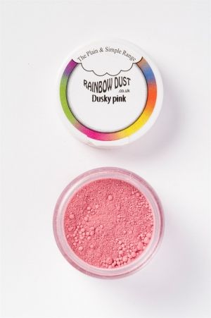 Rainbow Dust Plain - прахообразна боя - ТЪМНО РОЗОВ / Dusky Pink