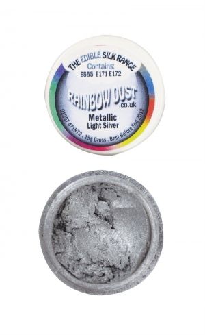 Rainbow Dust - Metallic Light Silver