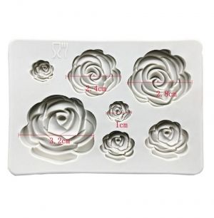 Silicone Moulds -  7 Roses
