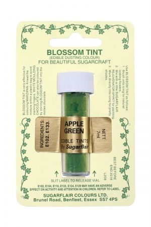 Sugarflair Blossom Tint Dusting Colours - Apple Green