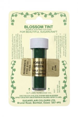 Sugarflair Blossom Tint Dusting Colours - Forest Green