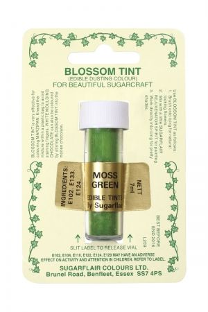 Sugarflair Blossom Tint Dusting Colours - Moss Green