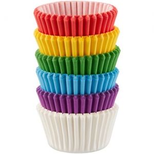 Цветни мини чашки за Бонбони - 150бр.