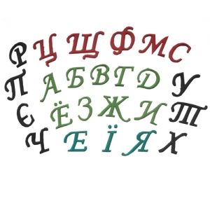  Alphabet Tappits Russian Alphabet