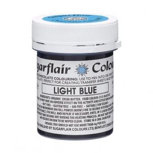 SUGARFLAIR CHOCOLATE COLOUR LIGHT BLUE 35G
