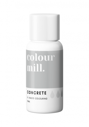 Colour Mill  CONCRETE oil based concentrated icing colouring 20ml