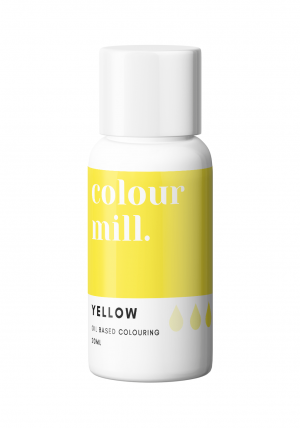 Colour Mill  YELLOW oil based concentrated icing colouring 20ml