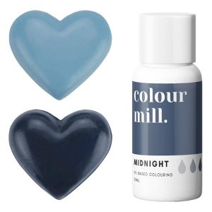 Colour Mill - концентриран оцветител на маслена основа СРЕДНОЩНО СИНЬО - MIDNIGHT BLUE - 20 ml