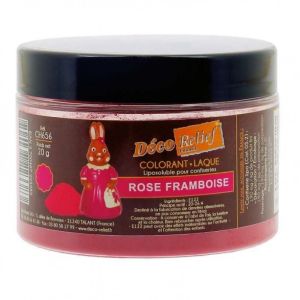 Deco Relief FAT SOLUBLE FOOD COLOR - RASPBERRY PINK- 20 GR