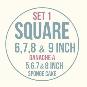 Brigids Cake Room - Square Ganaching Kit